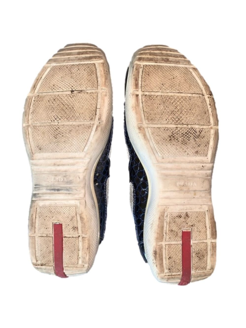 PRADA Alligator Print America Cup Sneakers - Picture 12 of 15
